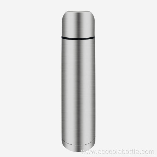 750ml Stainless Steel Solid Color Vacuum Bullet Bottle